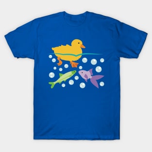 Duckling and Fishes T-Shirt